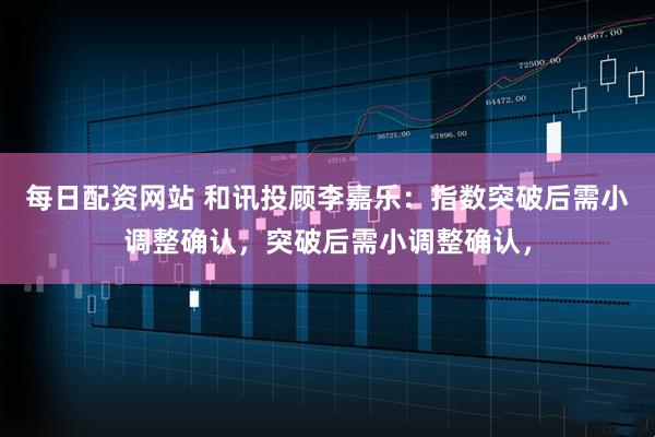 每日配资网站 和讯投顾李嘉乐：指数突破后需小调整确认，突破后需小调整确认，